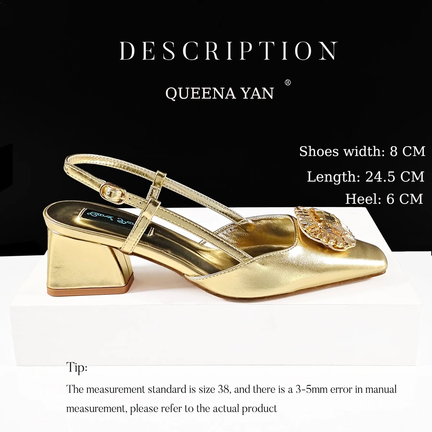 Queena Yan 2026 Nigerian Heel Party for Women Purple Color Shoes and Bag Set Rhinestone Handbag Italian Design Wedding