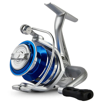 BILLINGS AC Spinning Fishing Reel,10KG Max Drag,Metal Spool,5.2:1 Gear Ratio,for Freshwater Saltwater,Fold Rocker Easy Carry