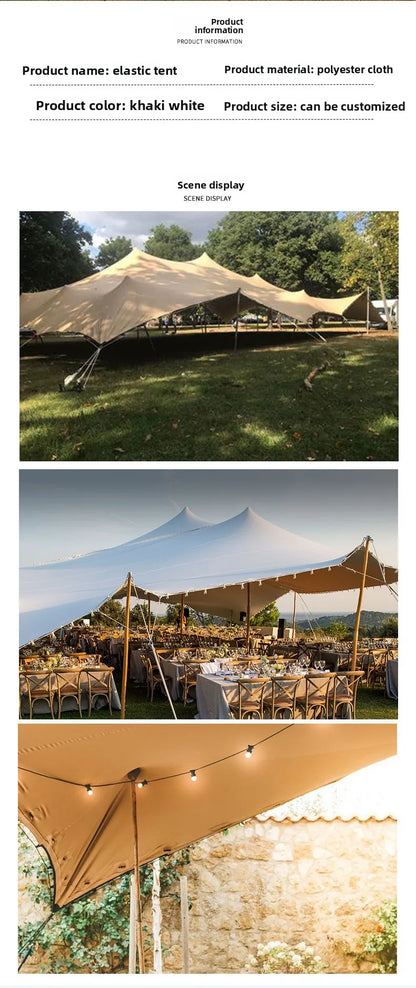Hot Sale Custom Geodesic Glamping Dome Tent, Waterproof Outdoor Canopy Marquee, Large Resort Wedding Party Event Camping Shelter
