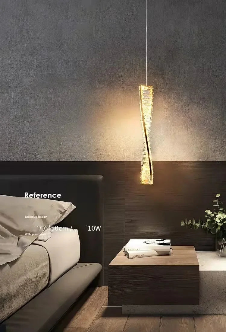 Luxury Crystal Gold Metal Wall Lamp Modern Creative Irregular LED Wall Light Villa Hotel Corridor Bedside Decor Lighting Fixture