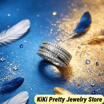 2026 New Fashion Elegant Luxury Jewelry Couple Set Rings Minimalist Everyday Wear & Party Jewelry