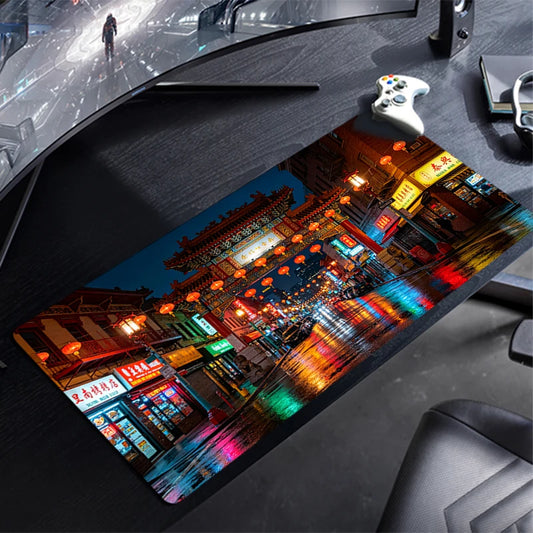 Mouse pad beautiful scenery Professional E-sports gamers speed pc Gaming Rubber keyboard notbook desk mat mousepad 800X300