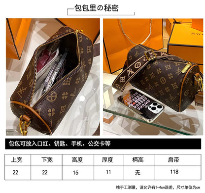 New designer luxury women's handbag multifunctional sloping shoulder handbag portable travel daily handbag
