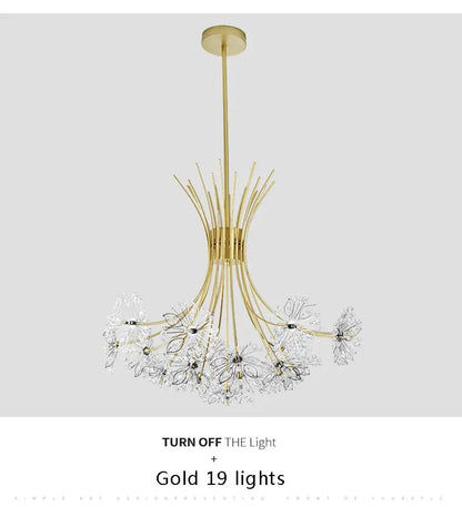 Ceiling Led Chandelier Modern Crystal Lamp Lustre Living Room Hanging Light Fixtures Kitchen Bedroom Home Decoration Black