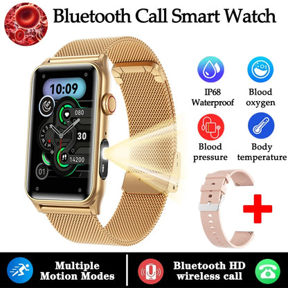 2025 New AI Health Manager Smart Watch Men Blood Pressure Blood Oxygen Sports Bluetooth Call Waterproof Health SmartWatch
