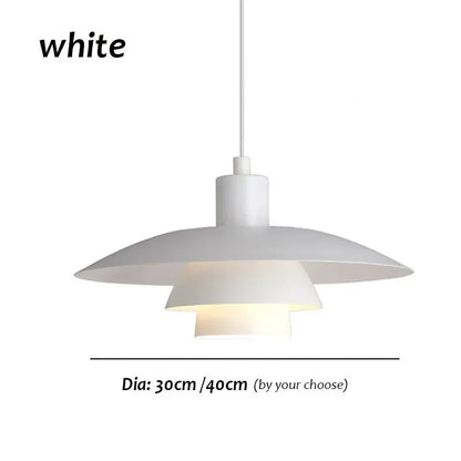 Memphis flying saucer disc Simplicity Creative Lustre LED Pendant Lights Art Indoor Lamps for Bedroom Home Decoration Chandelier