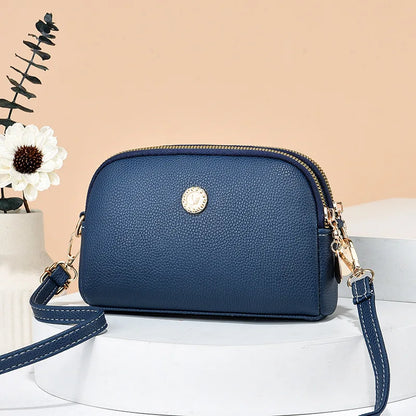 Vintage Female Shoulder Bags Fashion Shell Bag Patchwork PU Leather Women Bag Hobo Ladies Handbag Big Casual Tote Bags