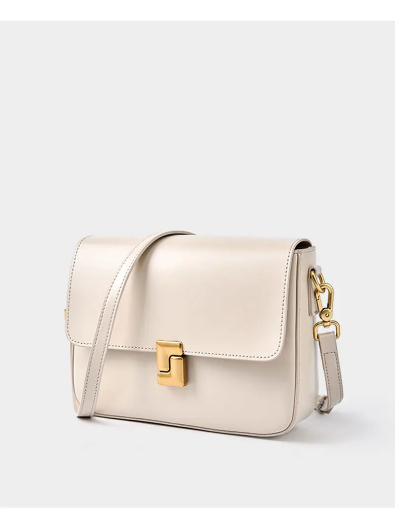 Luxury Genuine Leather Women Bag 2025 New Women's Shoulder Bag High Quality Cowhide Square Crossbody Bags Designer Handbags