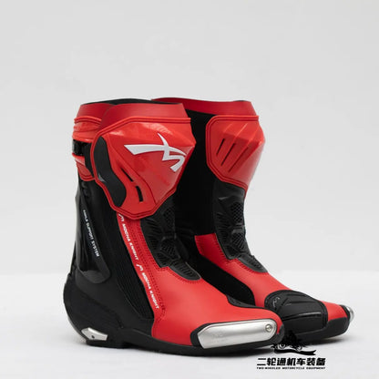 MOCHA Off-Road Riding Boots Ankle & Shin Impact Protection Non-Slip Wear-Resistant Sole for Track Enduro Competitive Riding