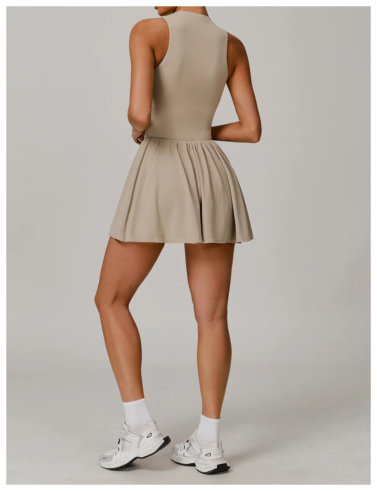 One-piece Suit Women Boilersuit Sports Jumpsuit Zipper Yoga Rompers Backless Sportswear Women Sleeveles Workout Bodysuits Female
