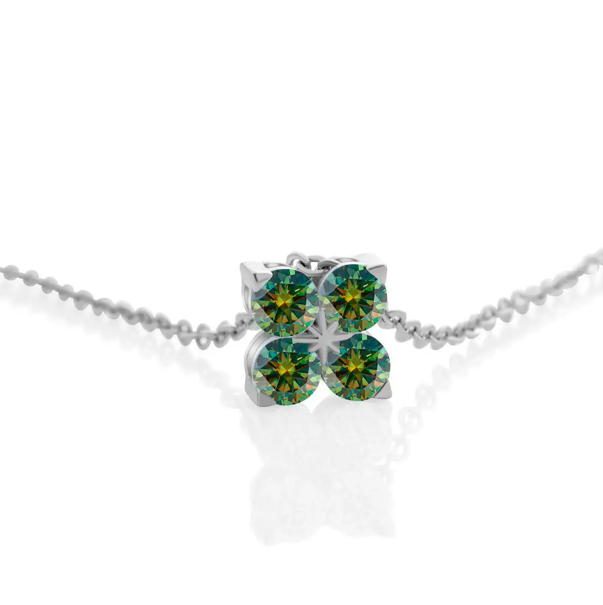 TY D VVS1 Moissanite Pandent Necklace GRA Certified 0.4ct Lab Diamond S925 Sterling Silver Dainty Necklaces For Women Minimalist