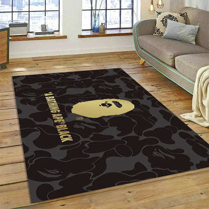 3D Printing B-BAPE Fashion Carpet Rug for Bedroom Living Room Home Sofa Decoration,Children Game Large Decor Floor Mat Gift