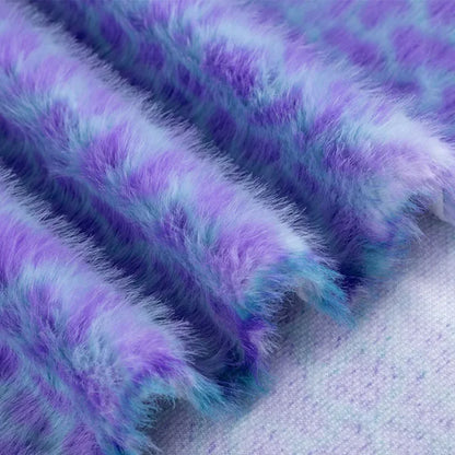 Imitation Mink Printed Plush Fabric for Clothing Photography DIY Handmade Toy Decorative Fabrics Sewing Material Wholesale Cloth