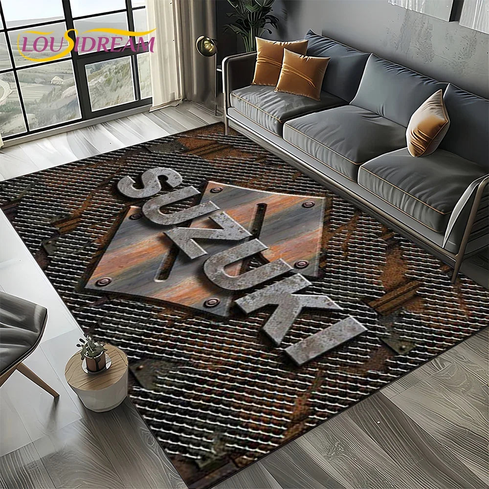 2025 Racing Car S-SUZUKI Logo Motorcycle Carpet Rug for Bedroom Living Room Home Sofa Decoration,kids Play Decor Floor Mat Gift
