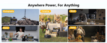 VTOMAN FlashSpeed 2400 Portable Power Station 2400W 1408Wh LiFePO4 Battery UPS Uninterruptible Power Supply,Max 600W Solar Input, Expandable to 2688Wh, 12 Devices Output, Car Jump Starter for Camping Home Emergency Backup Pow