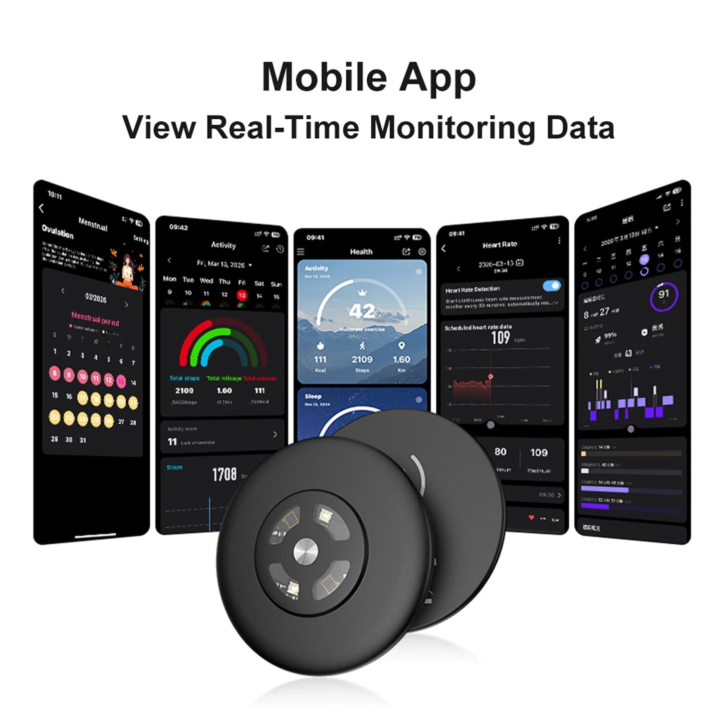 Watch AI Health Patch, Turn Any Watch Into A Smart Watch, Smart AI Health Detection Device for Regular Watches, Multi Functions