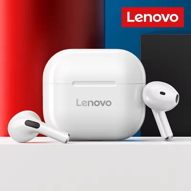 Original Lenovo LP40 Wireless Headphones TWS Bluetooth Earphones Touch Control Sport Headset Stereo Earbuds For Phone Android