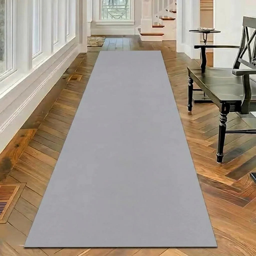 Extra Large Runner Rug for Hallway and Entryway, Long Rectangular Floor Mat for Living Room and Outdoor Dining, Suitable for Kitchen, Doorway and Bathroom, Non-Slip PVC Backing, Stylish Printed Pattern
