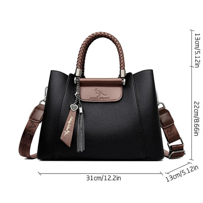 Designer Shoulder Hand Bags for Women Sac Woven Handle High Quality Leather Casual Tote Luxury Women Bags Handbag Crossbody Sac