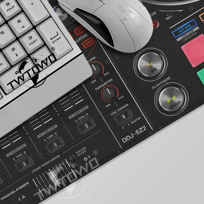 Mouse Pad Radio Dj Gamer printon demand Custom Computer Mousepad XXL MousePads Natural Rubber Office Soft PC Desktop Mouse Pad
