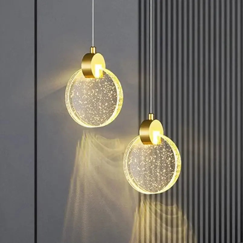 LED nordic lamps Modern Crystal Chandeliers lustre Bedroom Study Dining Room lights home decoration Pendant Lamp bedside lamp