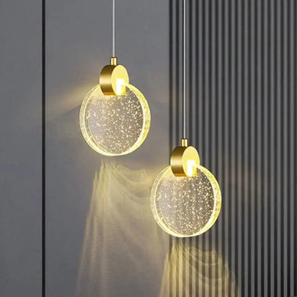 LED nordic lamps Modern Crystal Chandeliers lustre Bedroom Study Dining Room lights home decoration Pendant Lamp bedside lamp