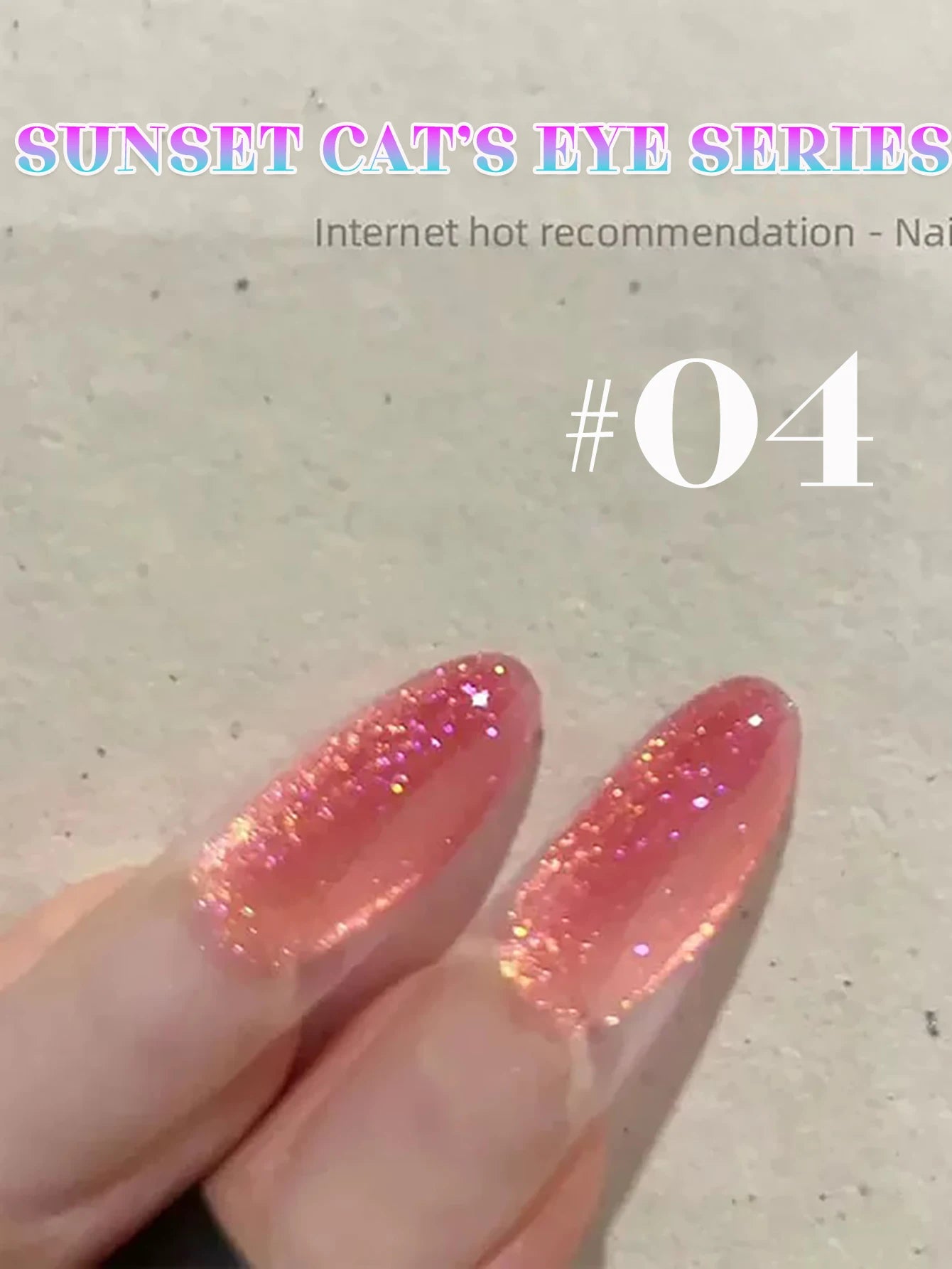 1-24pcs WS Romantic Purple Cat Eye Gel Nail Polish New Style Super Flash Versatile Whitening Purple Glass Bead Cat Nail Salon