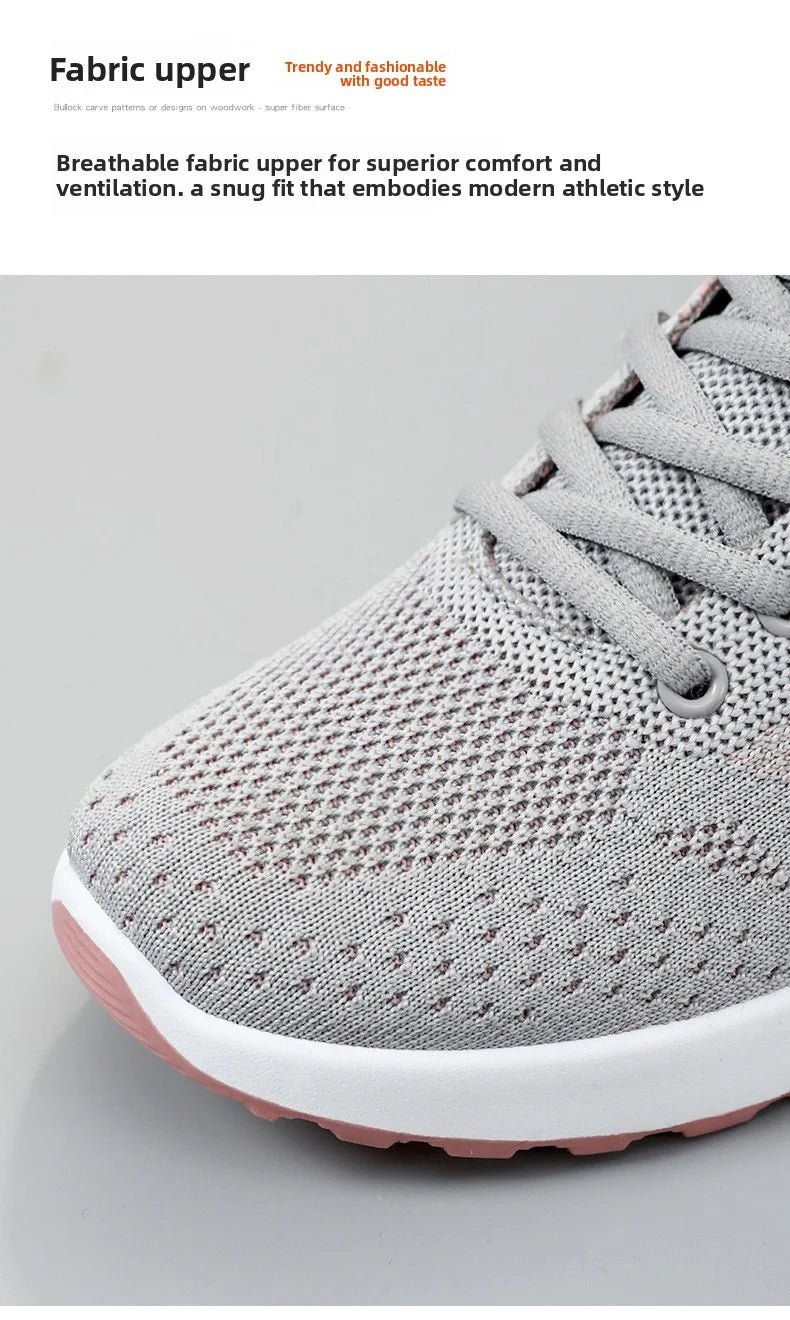 Women Platform Casual Sneakers Shoes Mesh Breathable Running Shoes Chunky Summer Sports Tenis Shoes 2025 Luxury Vulcanize Shoes