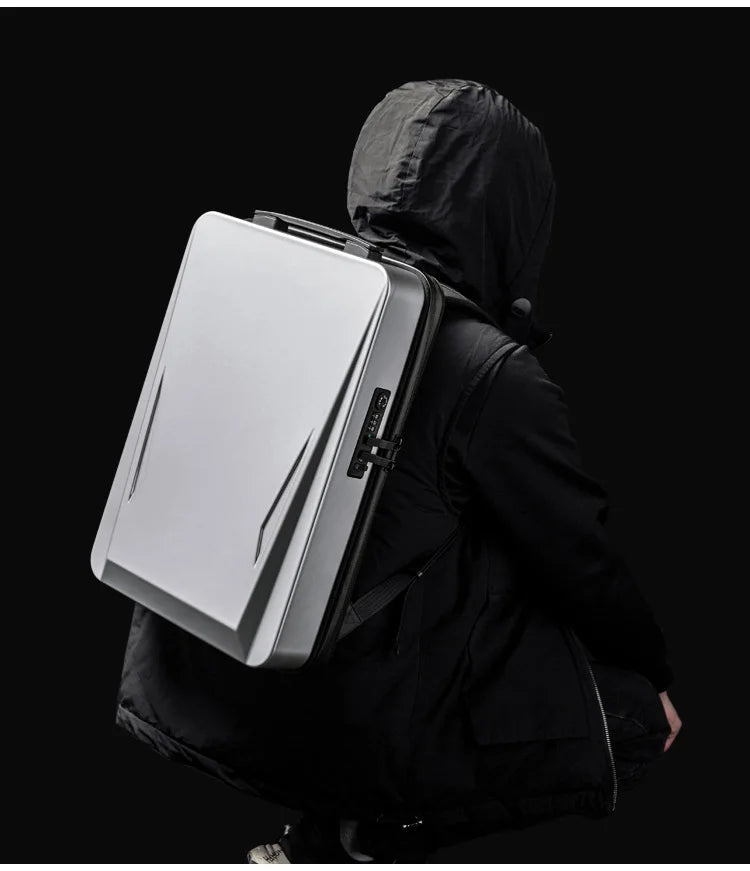 Gaming Laptop Backpack Anti-theft Waterproof Backpack USB Men's PC Hard Shell Business Travel Backpack Stereotype Game Bag 17.3