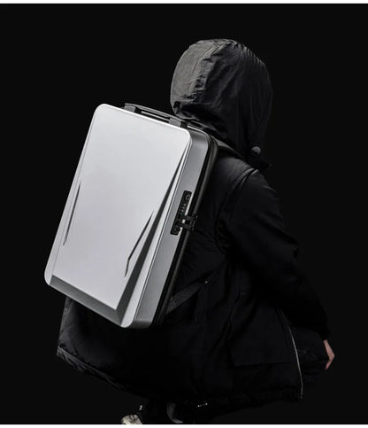 Gaming Laptop Backpack Anti-theft Waterproof Backpack USB Men's PC Hard Shell Business Travel Backpack Stereotype Game Bag 17.3