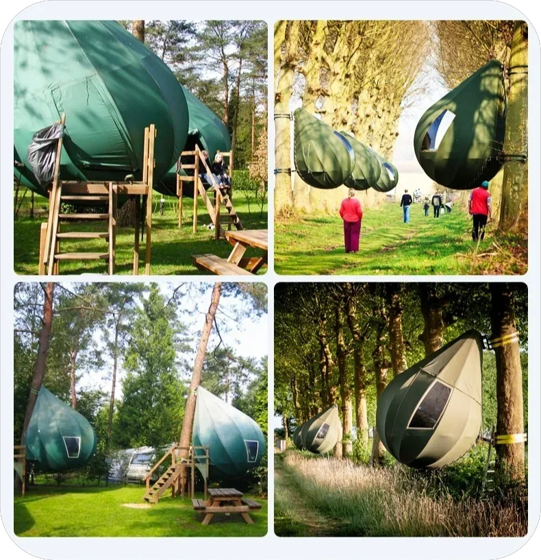 TAO Hotel Tent Geodesic Dome Manor greenhouse Tent Leisure Resort Vacation Outdoor Glamping Round Tent Transparent Starry Sky Lu