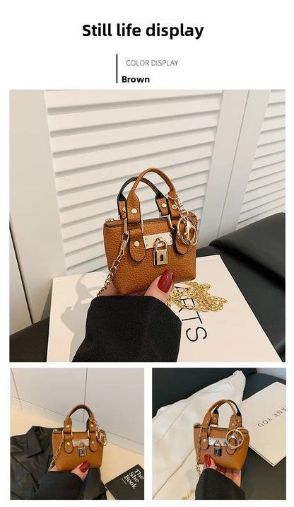 Mini small bag female 2026 new trend Joker leisure one-shoulder diagonal bag small luxury handbag bag