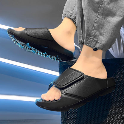 Outdoor Sandals Beach Casual Shoes New Summer Men Massage Slippers Sides Indoor Soft Sole Slides Men Flip-flops Men's Footwear