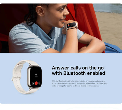 Xiaomi Redmi Watch 5 Lite Global Version 1.96'' AMOLED 18-Day Battery life Built-in GNSS Bluetooth® Call 150+ Modes Smart Watch