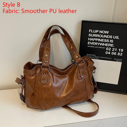 Soft Interior Compartment Shoulder Bags 2026 High Quality Contrasting Colors Bags for Women Fashion Zipper Pu Women's Handbags