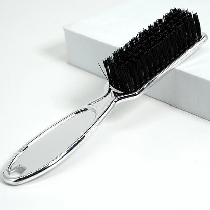 Beard Styling Brush Professional Shaving Beard Brush Hair Oil Head Styling Carving Cleaning Brush, Special for Real Hair Wigs