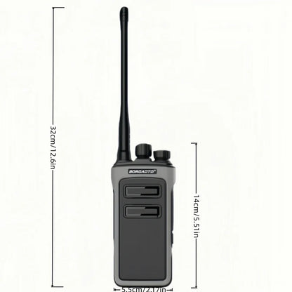 DMR Digital Two Way Radio High Power Long Battery Life Charging VOX Long Range Portable Walkie Talkie for Emergency Camping