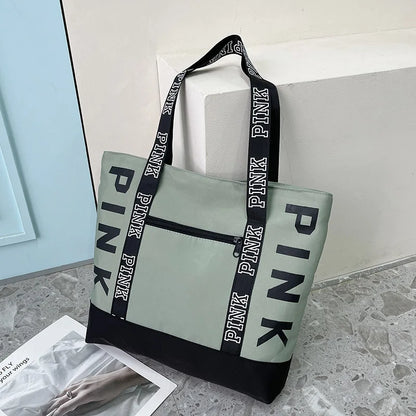 Leisure Large Capacity Tote Bag for Women Shoulder Bags Simple Class Bag for Girl Fashionable Purse and Handbag Bolsos De Mujer