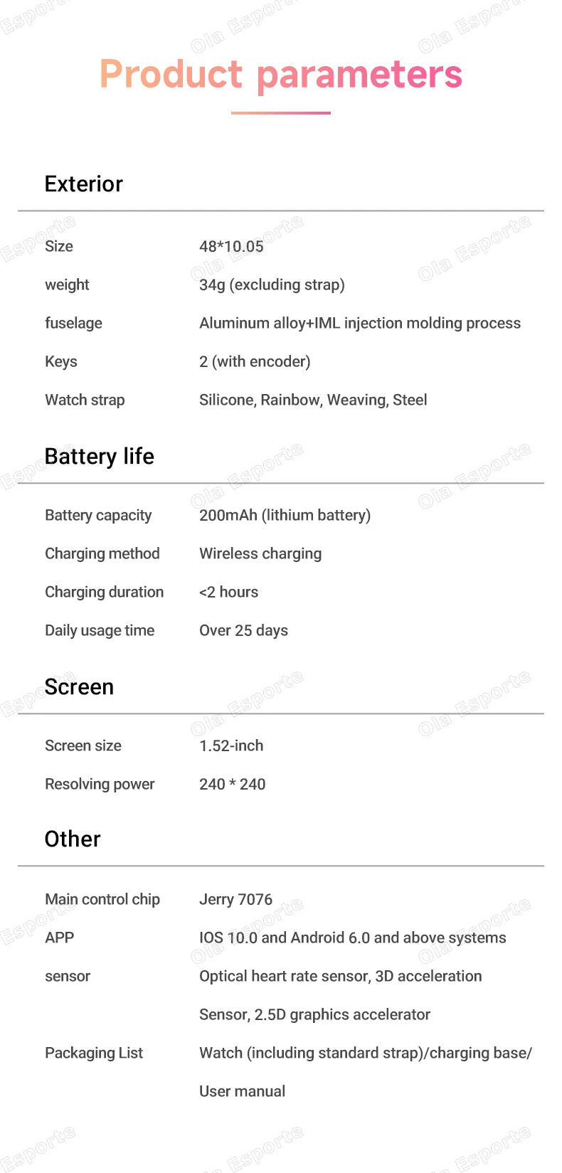 Multifunctional Smart Watch Men Women IP68 Waterproof Multi-sport modes Watch Heart Rate Blood Oxygen Monitor Samrtwartch Hw12