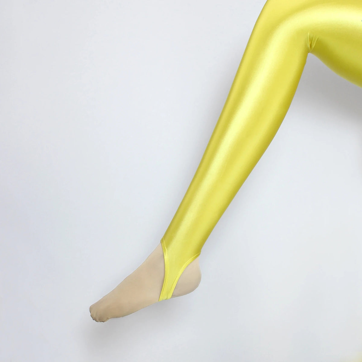MJINM Spandex Catsuit Women Full Body Shiny Glossy Bodysuits Tight-Fitting Yoga Sport Tights Catsuit Jumpsuits Zentai