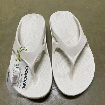 OOFOS Original Sandals - Lightweight Recovery Shoes Slippers Men Women Soft Bottom Indoor Home Slides Sandals Light Beach Shoe