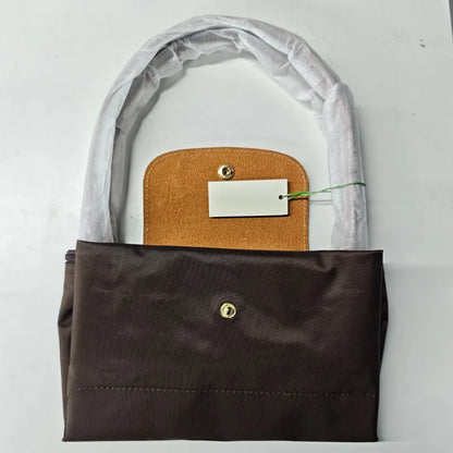 2026Foldable hobos nylon Handbag Bags Classics Lady Tote Bag embroidered Shoulder Bags short and long handles bags FOR women