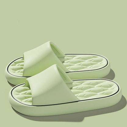 Big Size Men's Slippers Summer Ligtweight Indoor Home Bathroom Sandals Anti-Slip Soft EVA Sole Outdoor Beach Couple shoes