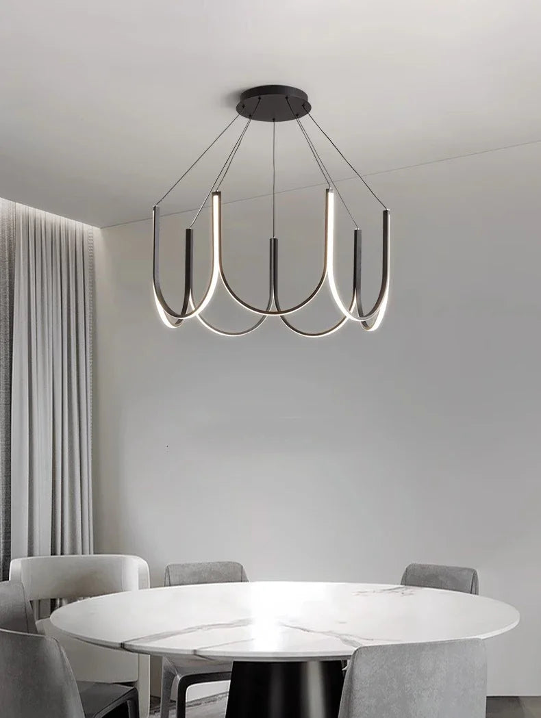 Modern Home Decor Led Lights Pendant Light Lamps for Living Room Led Chandeliers for Dining Room Hanging Light Indoor Lighting