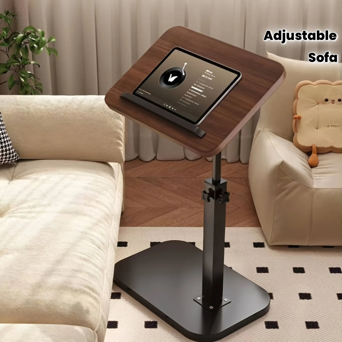 Office Desk & Computer Workstation — A Portable, Adjustable Side Table/Folding Desk Suitable for Home Offices, Coffee Tables, Bedside Use, and Sofas; Ideal for Office Reception Areas, Workspaces, and as a Gift for Holidays