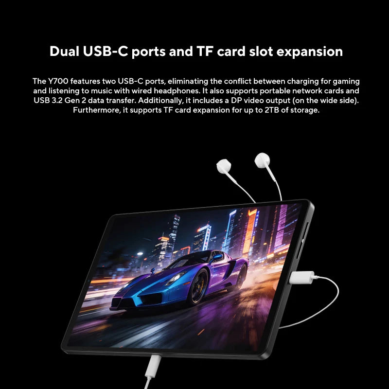 Original Lenovo Legion Y700 5th Gaming Tablet CN Version Snapdragon 8 Elite Gen5 8.8‘’ 3K 165Hz Display 9000mAh Android Pad PC