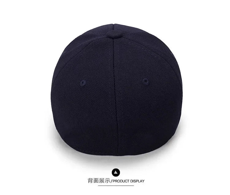 Back Closed Baseball Caps Full Closure Snapback Hats Hip Hop Hat for Men Women58-60cm Dad Hats Cap Kids Adults