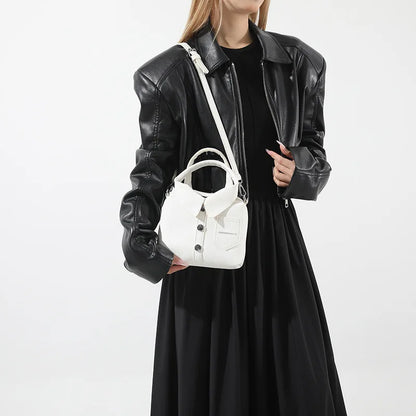 PU Square Compact Shoulder and Crossbody Bags Zipper Unique Design High Quality Hand Bags for Women 2026 Designer Style Bolso