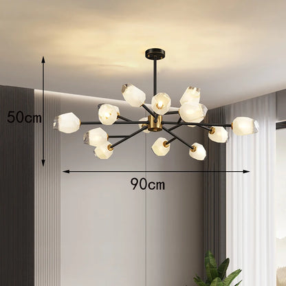Nordic Home Decor Dining Room Pendant Lamp Lights Indoor Lighting Ceiling Lamp Hanging Light Chandelier Lamps for Living Room