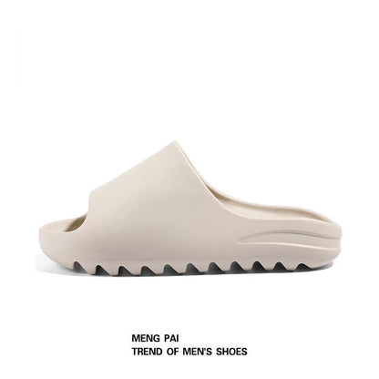 Men's EVA Thick Soled Slides Summer Non-slip Slippers Soft Comfortable Open Toe Shower Sandals for Men Women Indoor Outdoor